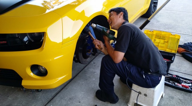 Guard Rolling – Bumble Bee Camaro