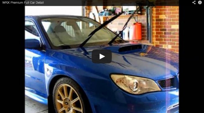 Premium Full Car Detail – WRX STi