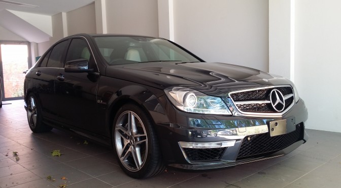 Full Car Detail + Engine + Crystal Rock – AMG C63  (Video)
