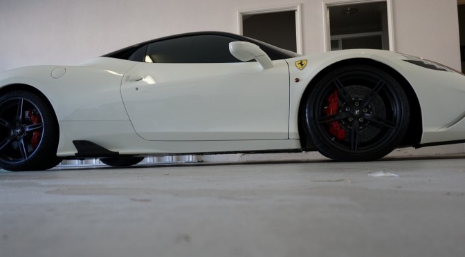 Stone chip touch up tips – Ferrari 458 SP