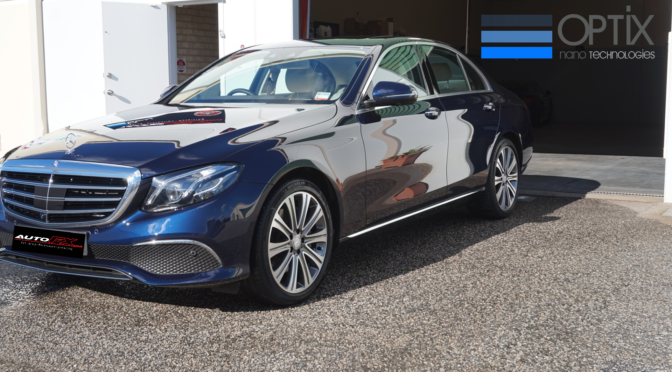A little about OPTIX New Car Paint Protection – 2017 Mercedes-Benz E350 $120k car